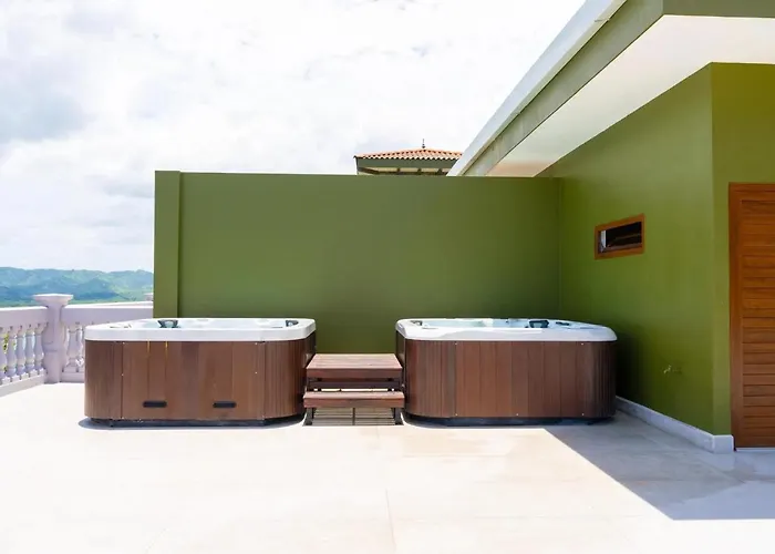 360 Splendor - Ocean-view #204 In Luxury Flamingo-complex Ferienhaus *